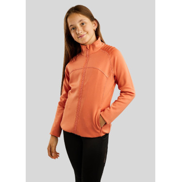 Chaqueta Montar MoPaige Junior cremallera completa cristales oro rosa