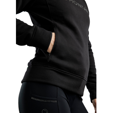 Sudadera Montar MoNaja cuello alto cristales gun metal mujer Sudadera Montar MoNaja cuello alto cristales gun metal mujer