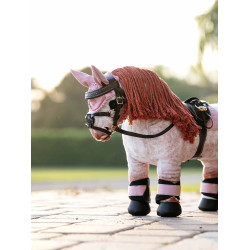 Orejeras anti-moscas LeMieux Mini Pony Floración Rosa Orejeras anti-moscas LeMieux Mini Pony Floración Rosa