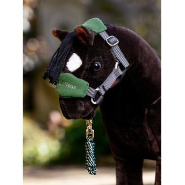 Cabestro de moda para juguete Mini Poni LeMieux Verde hunter