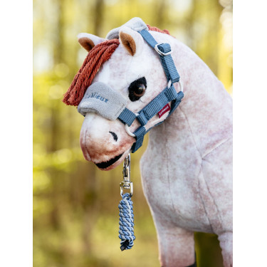 Cabestro de moda para juguete Mini Poni LeMieux Azul hielo Cabestro de moda para juguete Mini Poni LeMieux Azul hielo