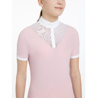 Polo de concurso Eva LeMieux Young Rider de manga corta Pistacho Verde Polo de concurso Eva LeMieux Young Rider de manga corta Pistacho Verde