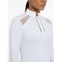 Polo de concurso LeMieux Camille de manga larga Blanco Polo de concurso LeMieux Camille de manga larga Blanco