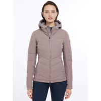Chaqueta híbrida LeMieux Brioney 2 en 1 Pacana Beige