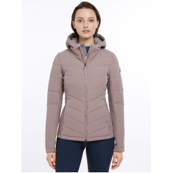 Chaqueta híbrida LeMieux Brioney 2 en 1 Pacana Beige