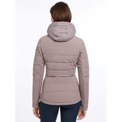 Chaqueta híbrida LeMieux Brioney 2 en 1 Pacana Beige
