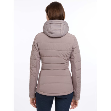 Chaqueta híbrida LeMieux Brioney 2 en 1 Pacana Beige