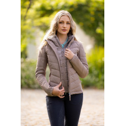 Chaqueta híbrida LeMieux Brioney 2 en 1 Pacana Beige