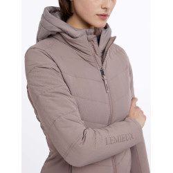 Chaqueta híbrida LeMieux Brioney 2 en 1 Pacana Beige
