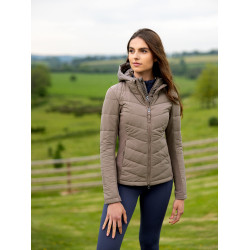 Chaqueta híbrida LeMieux Brioney 2 en 1 Pacana Beige