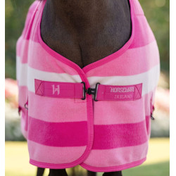 Manta polar Horseware Newmarket Petite Fleece Cooler Rose witney Rosa Manta polar Horseware Newmarket Petite Fleece Cooler Rose witney Rosa