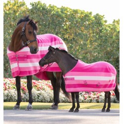 Manta polar Horseware Newmarket Petite Fleece Cooler Rose witney Rosa Manta polar Horseware Newmarket Petite Fleece Cooler Rose witney Rosa