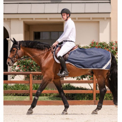 Cubre-riones Horseware Amigo Ripstop Marino / gris titanio Azul marino Cubre-riones Horseware Amigo Ripstop Marino / gris titanio Azul marino