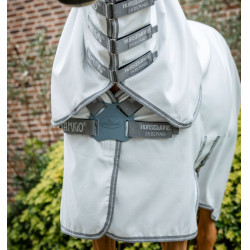 Cubierta antisarro Horseware Amigo Ripstop Plata / gris titanio / plata