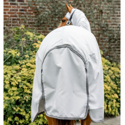 Cubierta antisarro Horseware Amigo Ripstop Plata / gris titanio / plata