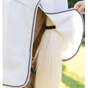 Manta antisarro Horseware Amigo Ripstop Pony Plata / limón / marino / rosa / azul