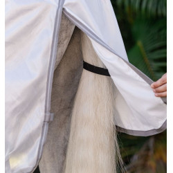 Manta antimoscas Horseware Amigo Integrated Plata / gris titanio / plata Manta antimoscas Horseware Amigo Integrated Plata / gris titanio / plata