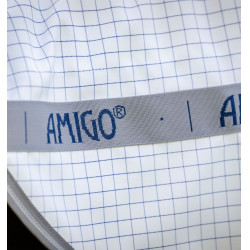Cubierta anti-moscas Horseware Amigo Summer Plus CarreauxMarine / gris titanium / argent Motifs Cubierta anti-moscas Horseware Amigo Summer Plus CarreauxMarine / gris titanium / argent Motifs