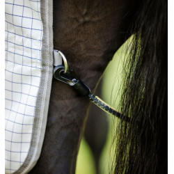 Cubierta anti-moscas Horseware Amigo Summer Plus CarreauxMarine / gris titanium / argent Motifs Cubierta anti-moscas Horseware Amigo Summer Plus CarreauxMarine / gris titanium / argent Motifs