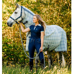 Cobertura anti-moscas Horseware Newmarket Plus Marine witney Azul marino Cobertura anti-moscas Horseware Newmarket Plus Marine witney Azul marino