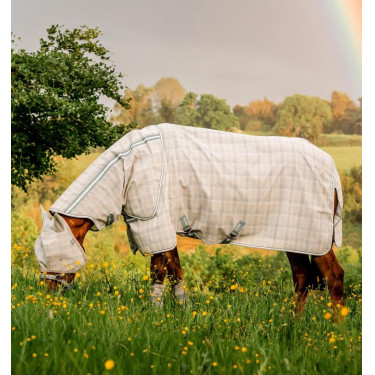 Cobertura anti-moscas Horseware Newmarket Plus Carbón de leña Witney Gris Cobertura anti-moscas Horseware Newmarket Plus Carbón de leña Witney Gris