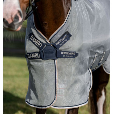 Protector antimoscas Horseware Rambo con disco Protector antimoscas Horseware Rambo con disco
