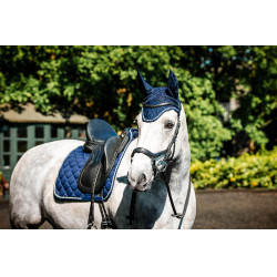 Capucha antimoscas Horseware Newmarket Marine witney Azul marino