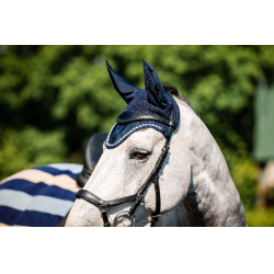 Capucha antimoscas Horseware Newmarket Marine witney Azul marino