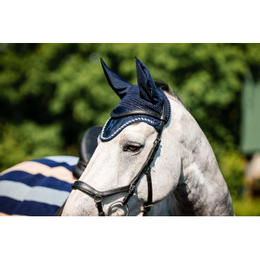 Capucha antimoscas Horseware Newmarket Marine witney Azul marino