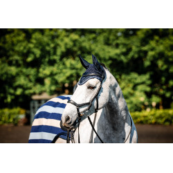 Capucha antimoscas Horseware Newmarket Marine witney Azul marino