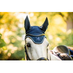 Capucha antimoscas Horseware Newmarket Marine witney Azul marino