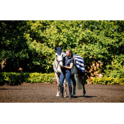 Capucha antimoscas Horseware Newmarket Marine witney Azul marino