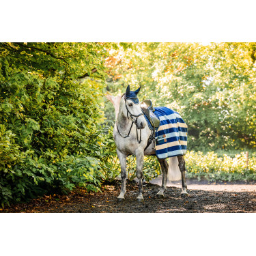 Capucha antimoscas Horseware Newmarket Marine witney Azul marino
