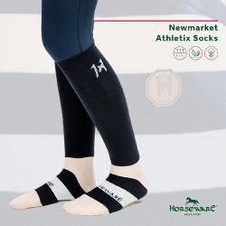 Calcetines Horseware Newmarket Athletix RayureMarine Calcetines Horseware Newmarket Athletix RayureMarine