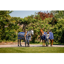 Manta polar Horseware Newmarket Cosy Fleece Cooler Marine witney Azul marino Manta polar Horseware Newmarket Cosy Fleece Cooler Marine witney Azul marino