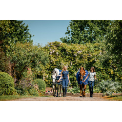 Manta polar Horseware Newmarket Cosy Fleece Cooler Marine witney Azul marino Manta polar Horseware Newmarket Cosy Fleece Cooler Marine witney Azul marino