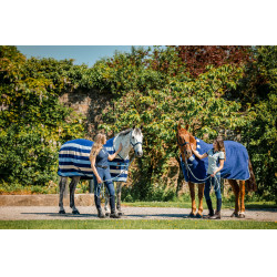 Manta polar Horseware Newmarket Cosy Fleece Cooler Marine witney Azul marino Manta polar Horseware Newmarket Cosy Fleece Cooler Marine witney Azul marino
