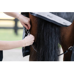 Correa de muslo Horseware Negro