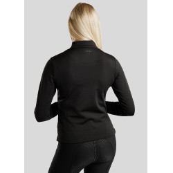 Capa base Montar MoErina invierno mangas largas mujer Negro