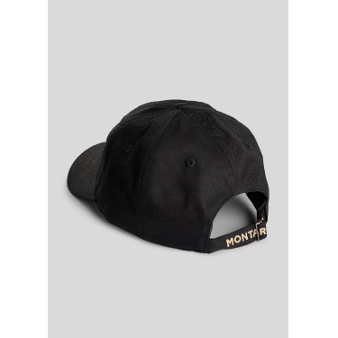 Gorra con logo Montar Negro / beige Gorra con logo Montar Negro / beige