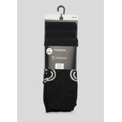 Calcetines Montar cortos 3 pares Negro Calcetines Montar cortos 3 pares Negro