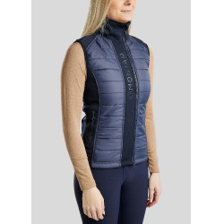 Chaleco acolchado sin mangas Montar Emma mujer Marino Azul marino