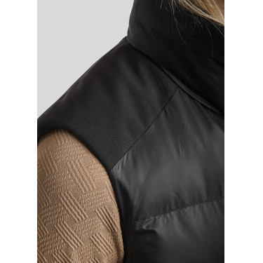 Chaleco acolchado sin mangas Montar MoAthena refinado para mujer Chaleco acolchado sin mangas Montar MoAthena refinado para mujer