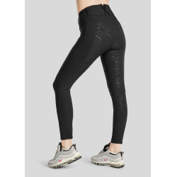 Legging Montar Michelle logo full grip mujer Negro / oro rosa