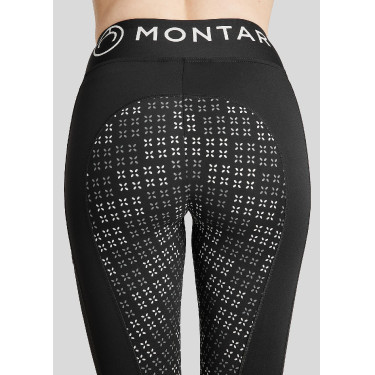 Legging Montar Selena logo full grip mujer Negro Legging Montar Selena logo full grip mujer Negro