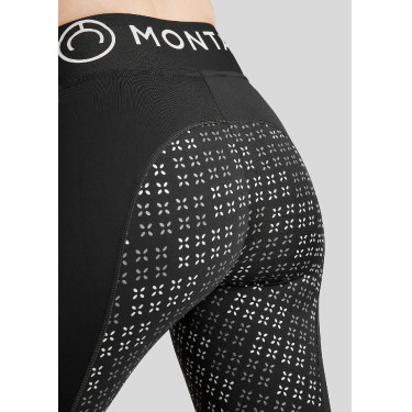 Legging Montar Selena logo full grip mujer Negro Legging Montar Selena logo full grip mujer Negro
