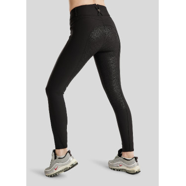 Pantalón de montar Megan de talle alto para mujer con full grip Vol 2 Negro Pantalón de montar Megan de talle alto para mujer con full grip Vol 2 Negro
