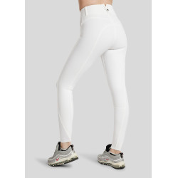 Pantalón Montar Molly Yati mujer talle alto full grip Blanco