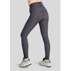 Pantalón Montar Molly Yati mujer talle alto full grip Marino / oro rosa Azul marino