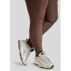 Pantalón de montar talle alto Briella crystal Rose gold Curve full grip mujer Castaño Marrón Pantalón de montar talle alto Briella crystal Rose gold Curve full grip mujer Castaño Marrón